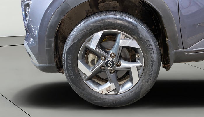 2021 Hyundai VENUE SX 1.0 (O) TURBO IMT, Petrol, Manual, 21,967 km, Left Front Wheel