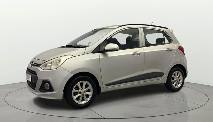 2014 Hyundai Grand i10 ASTA AT 1.2 KAPPA VTVT, Petrol, Automatic, 1,11,150 km, Left Front Diagonal