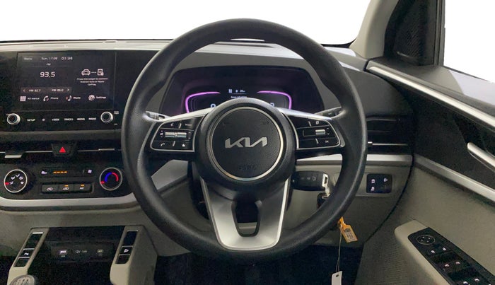 2023 KIA CARENS  PRESTIGE 1.5 TURBO PETROL IMT 7 STR , Petrol, Manual, 19,621 km, Steering Wheel Close Up