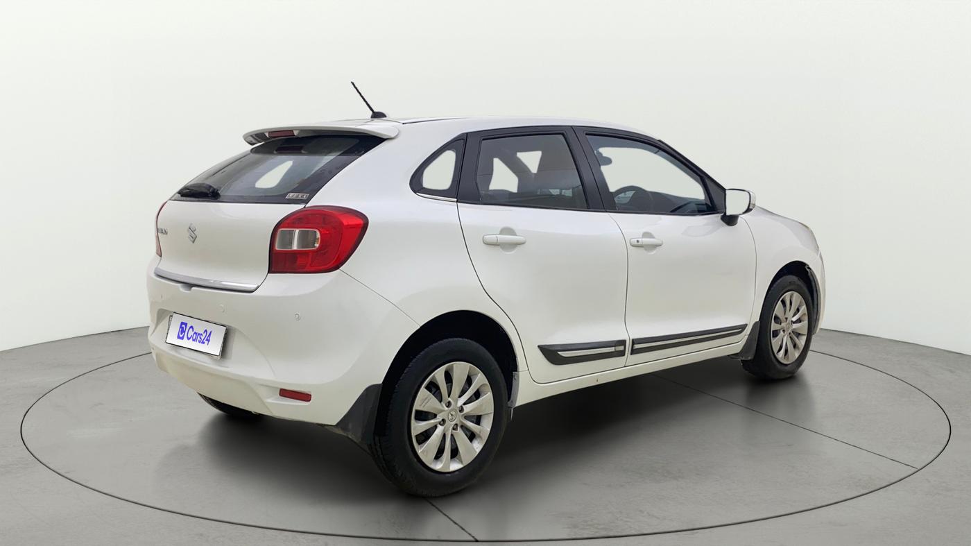 2018 Maruti Baleno DELTA PETROL 1.2, Petrol, Manual, 52,009 km, Right Back Diagonal