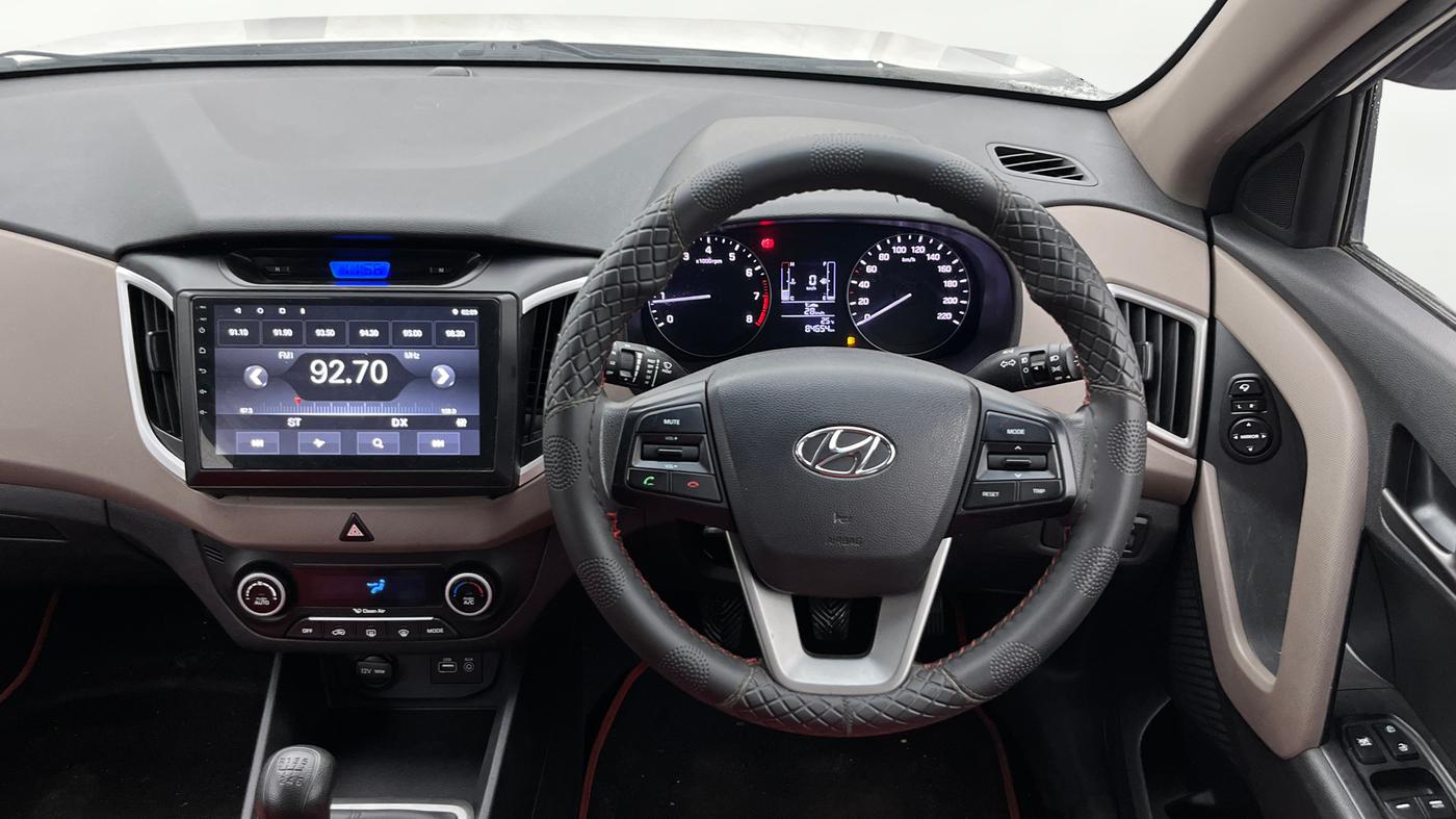 2017 Hyundai Creta SX PLUS 1.6 PETROL, Petrol, Manual, 84,654 km, Steering Wheel Close Up