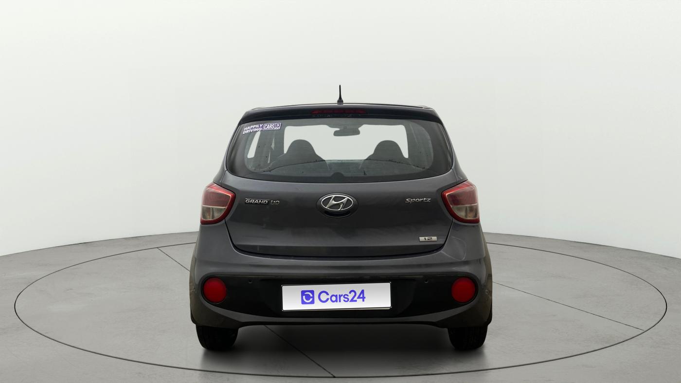 2017 Hyundai Grand i10 SPORTZ 1.2 KAPPA VTVT, Petrol, Manual, 69,386 km, Back/Rear