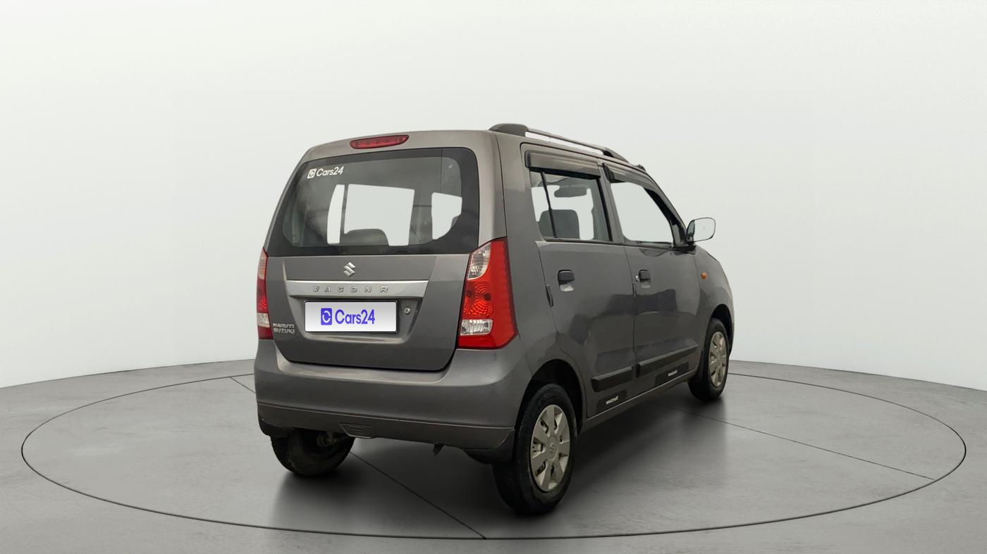 2017 Maruti Wagon R 1.0 LXI, Petrol, Manual, 53,872 km, Right Back Diagonal
