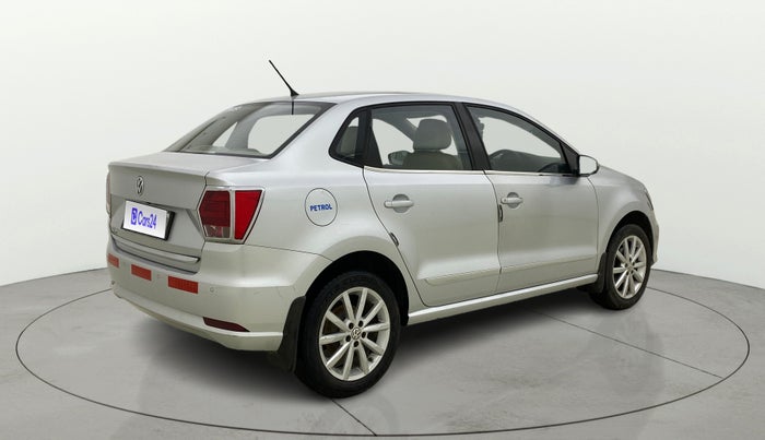 2017 Volkswagen Ameo HIGHLINE1.2L PLUS 16 ALLOY, Petrol, Manual, 70,031 km, Right Back Diagonal