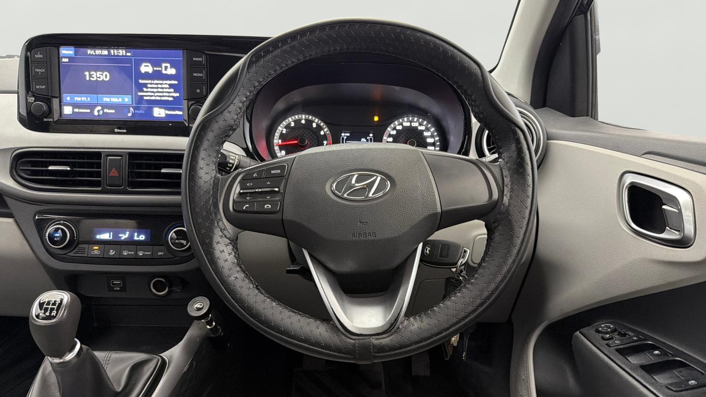 2021 Hyundai GRAND I10 NIOS SPORTZ 1.2 KAPPA VTVT CNG, CNG, Manual, 82,280 km, Steering Wheel Close Up