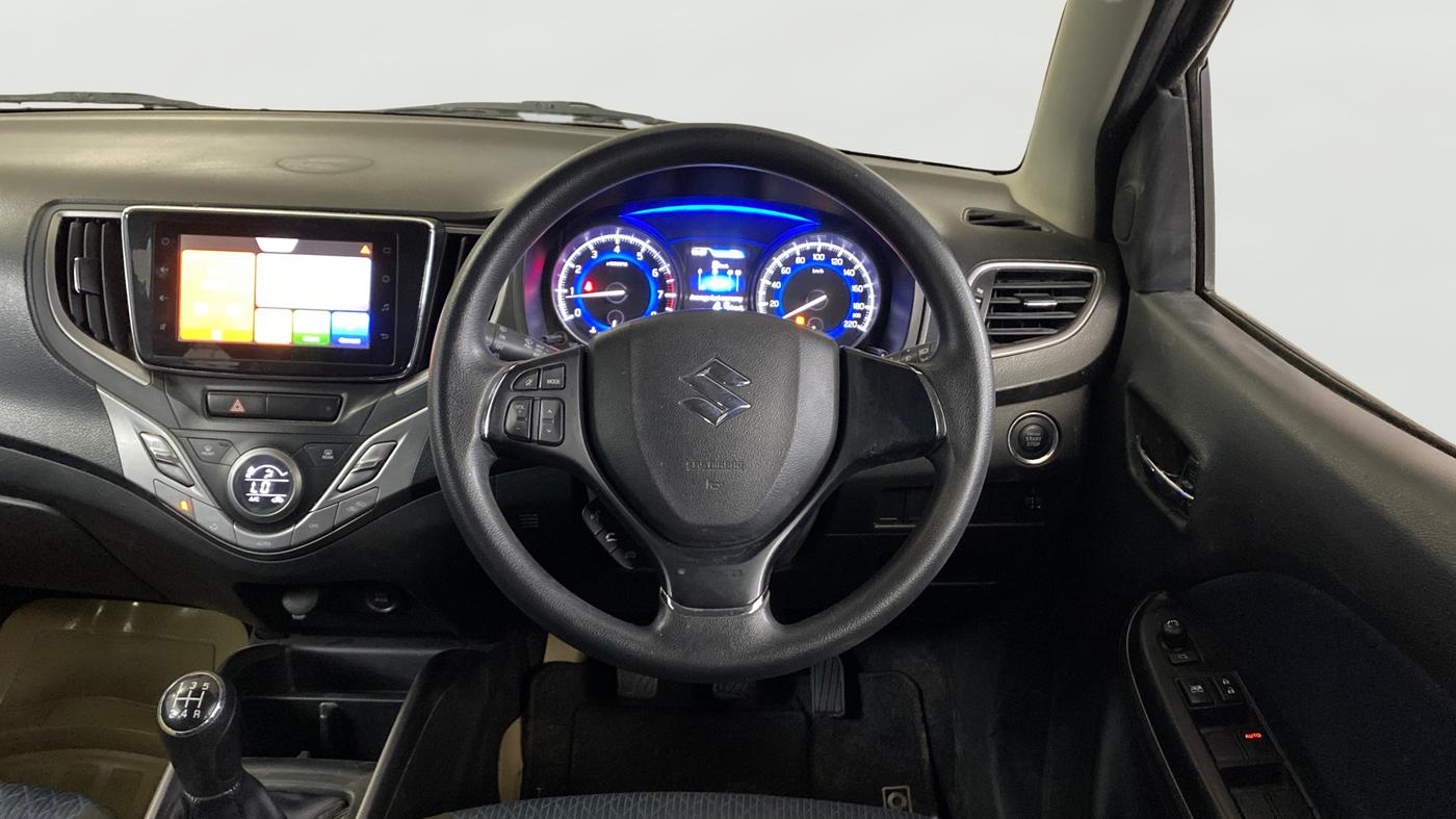 2019 Maruti Baleno ZETA PETROL 1.2, Petrol, Manual, 50,701 km, Steering Wheel Close Up