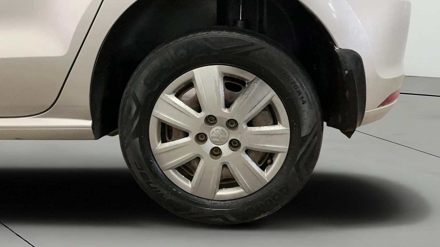 2015 Volkswagen Polo TRENDLINE 1.2L PETROL, Petrol, Manual, 10,886 km, Left Rear Wheel