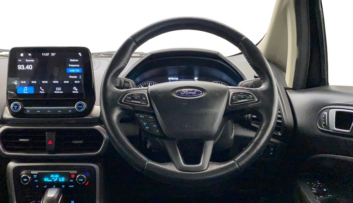 2019 Ford Ecosport TITANIUM + 1.5L PETROL AT, Petrol, Automatic, 93,138 km, Steering Wheel Close Up