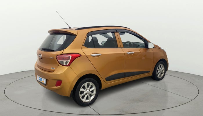 2015 Hyundai Grand i10 ASTA AT 1.2 KAPPA VTVT, Petrol, Automatic, 60,738 km, Right Back Diagonal