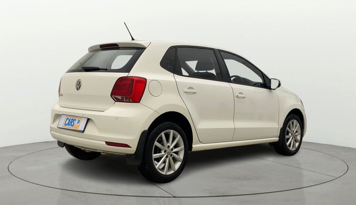 2017 Volkswagen Polo HIGHLINE1.2L, Petrol, Manual, 75,482 km, Right Back Diagonal