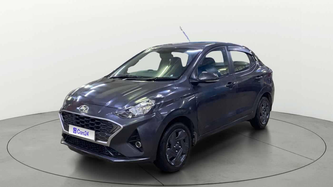 2022 Hyundai AURA S 1.2 AMT, Petrol, Automatic, 45,222 km, Left Front Diagonal