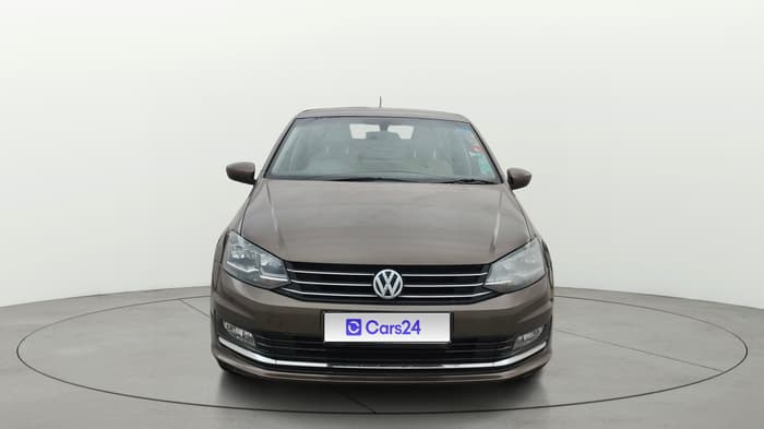 2018 Volkswagen Vento HIGHLINE PLUS 1.2 AT 16 ALLOY, Petrol, Automatic, 99,257 km, Front