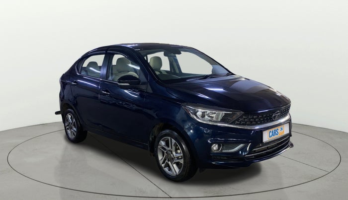 2022 Tata TIGOR XZ PLUS LEATHERETTE, Petrol, Manual, 8,341 km, Right Front Diagonal