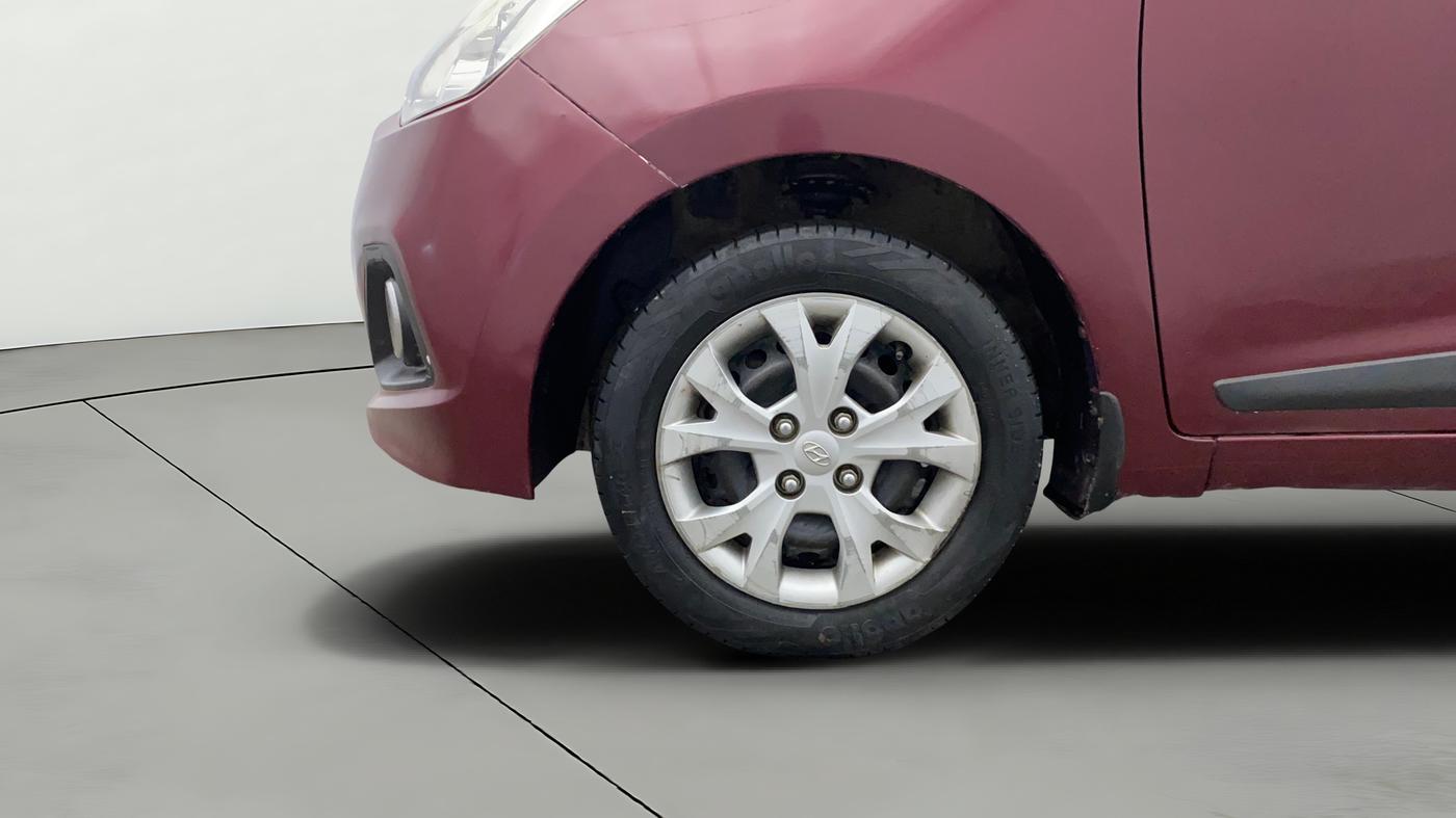 2015 Hyundai Grand i10 SPORTZ 1.2 KAPPA VTVT, Petrol, Manual, 81,282 km, Left Front Wheel