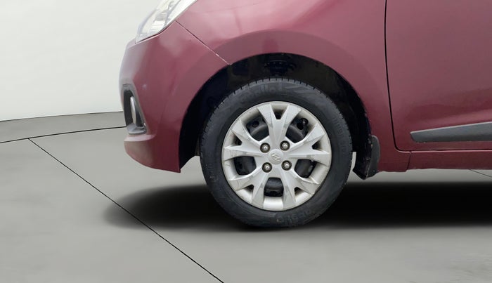 2015 Hyundai Grand i10 SPORTZ 1.2 KAPPA VTVT, Petrol, Manual, 81,282 km, Left Front Wheel