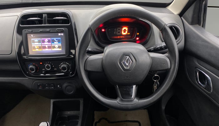 2018 Renault Kwid RXT 1.0, Petrol, Manual, 21,786 km, Steering Wheel Close Up