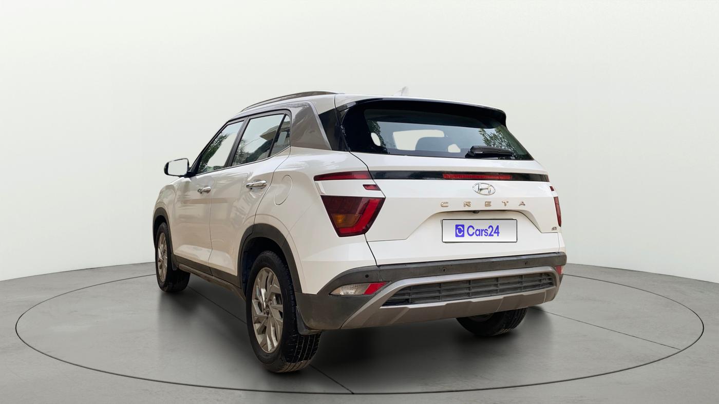 2021 Hyundai Creta SX IVT 1.5 PETROL, Petrol, Automatic, 84,756 km, Left Back Diagonal