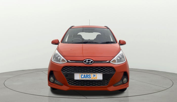2017 Hyundai Grand i10 SPORTZ (O) AT 1.2 KAPPA VTVT, Petrol, Automatic, 49,030 km, Front