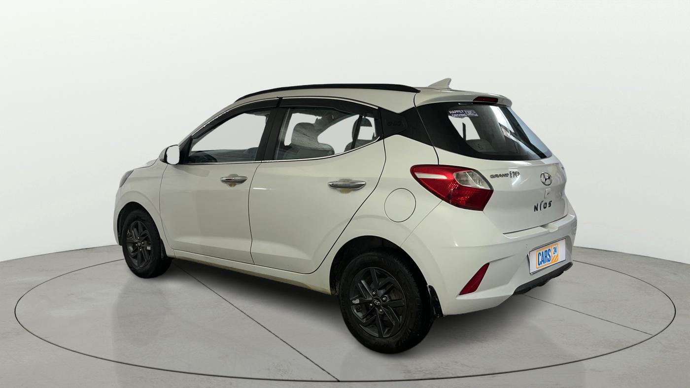 2022 Hyundai GRAND I10 NIOS SPORTZ 1.2 KAPPA VTVT CNG, CNG, Manual, 50 km, Left Back Diagonal
