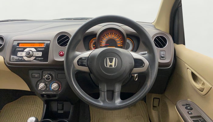 2012 Honda Brio S MT, Petrol, Manual, 58,099 km, Steering Wheel Close Up