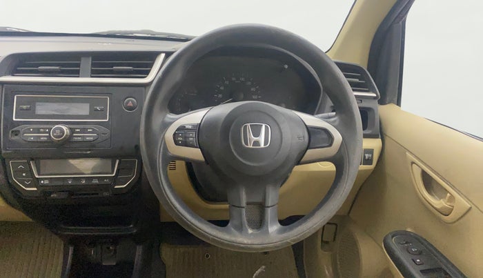 2017 Honda Amaze 1.2L I-VTEC S, Petrol, Manual, 91,927 km, Steering Wheel Close Up