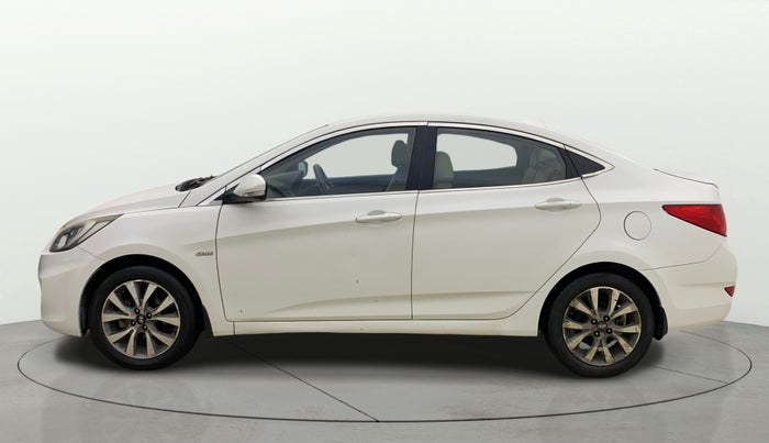 2014 Hyundai Verna FLUIDIC 1.6 CRDI SX AT, Diesel, Automatic, 68,737 km, Left Side