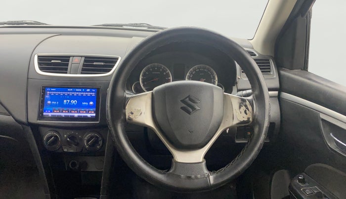2014 Maruti Swift VXI, Petrol, Manual, 67,839 km, Steering Wheel Close Up