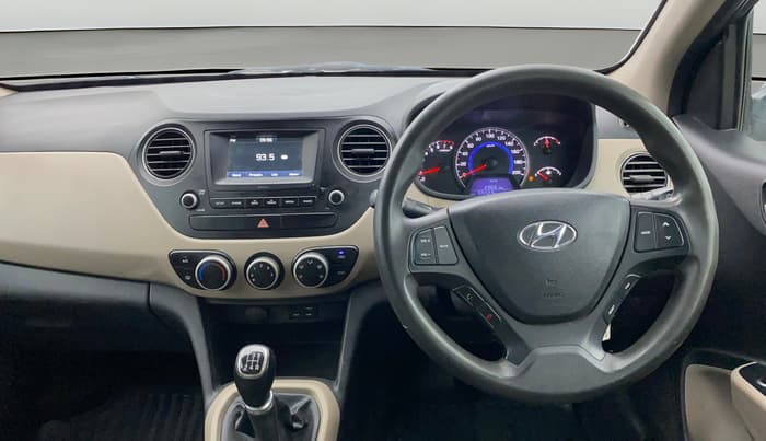 2017 Hyundai Grand i10 SPORTZ 1.2 KAPPA VTVT, Petrol, Manual, 55,414 km, Steering Wheel Close Up