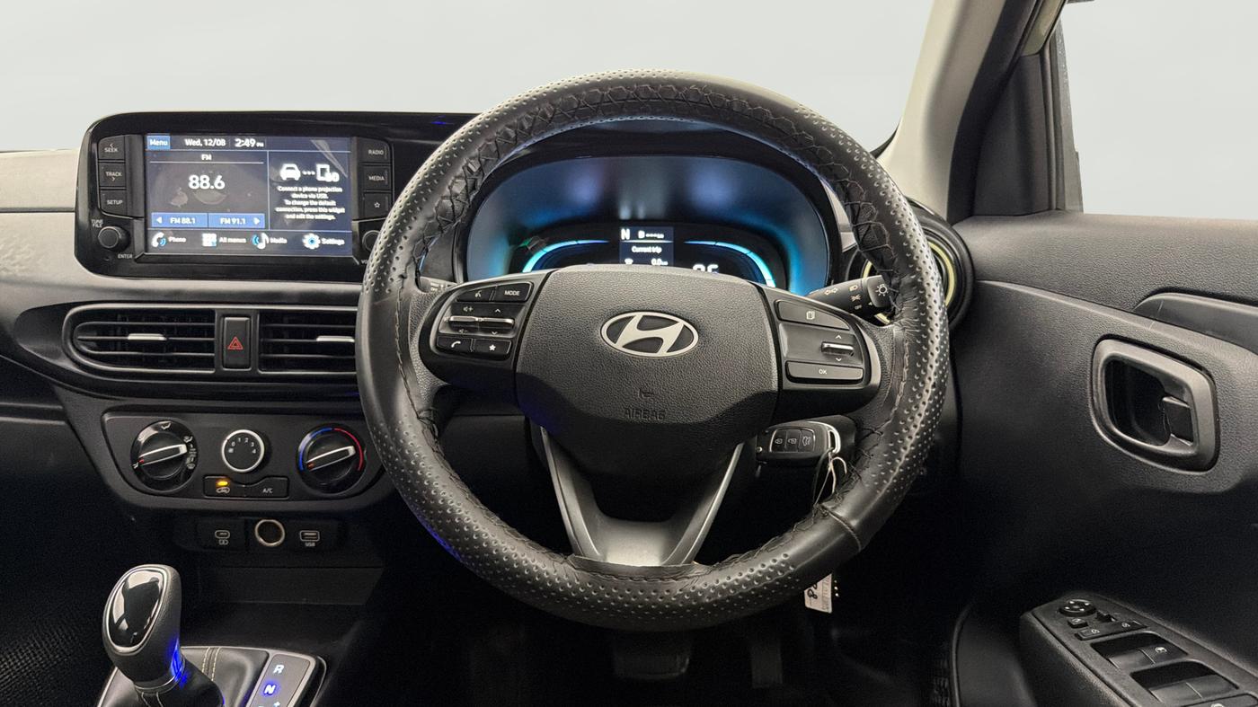 2024 Hyundai EXTER S 1.2 AMT, Petrol, Automatic, 10,706 km, Steering Wheel Close Up