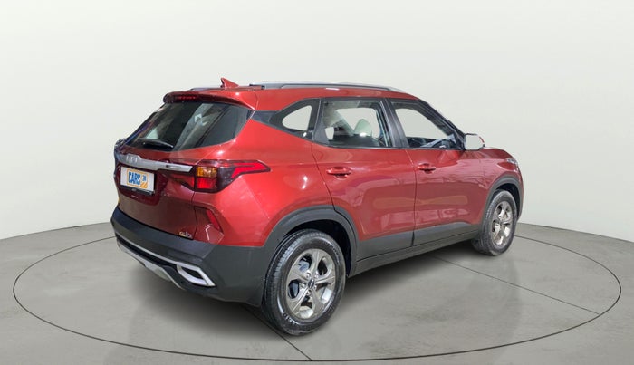 2022 KIA SELTOS HTK PLUS 1.5 IMT, Petrol, Manual, 20,815 km, Right Back Diagonal