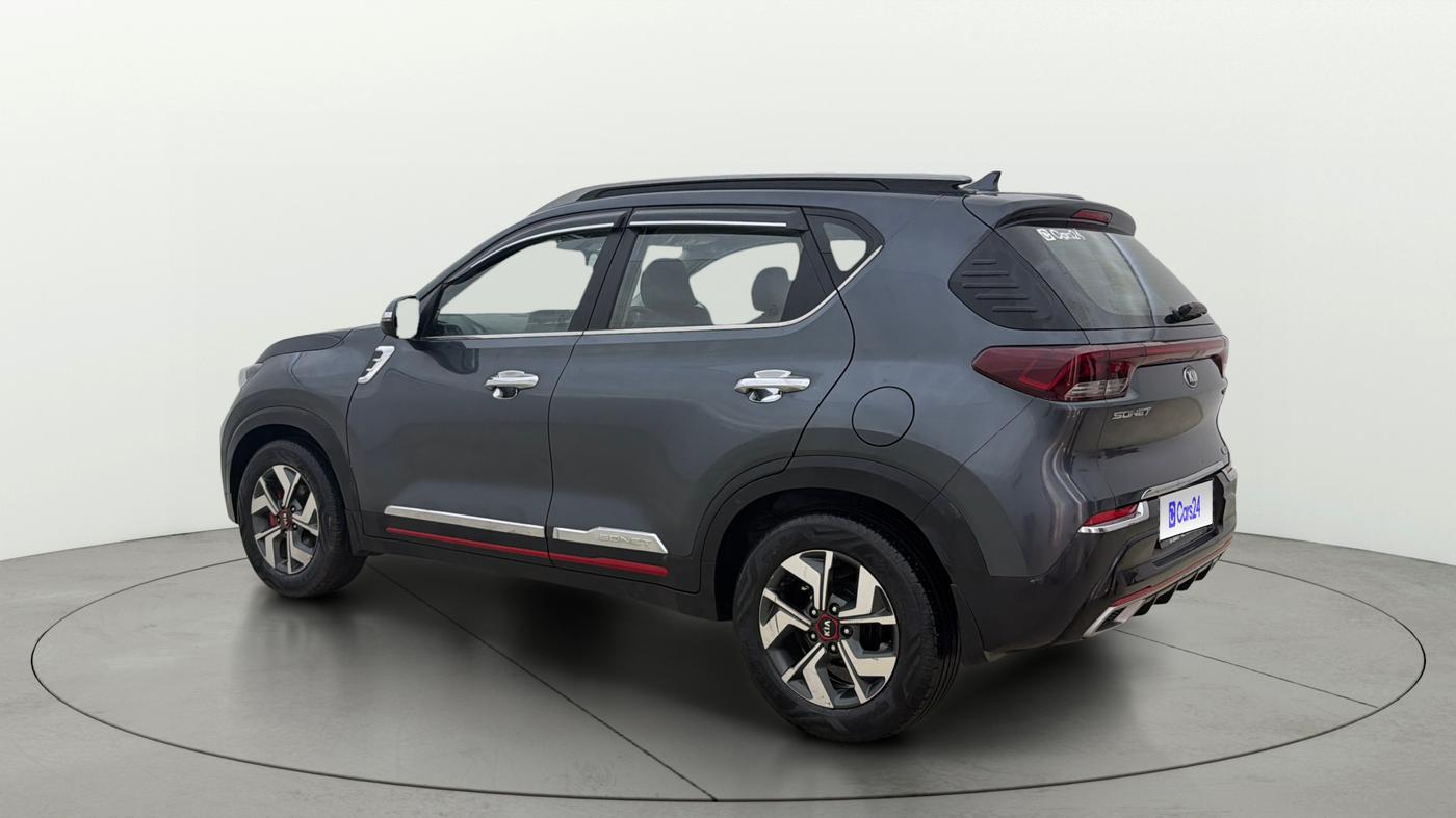 2020 KIA SONET GTX PLUS 1.0 DCT, Petrol, Automatic, 43,647 km, Left Back Diagonal