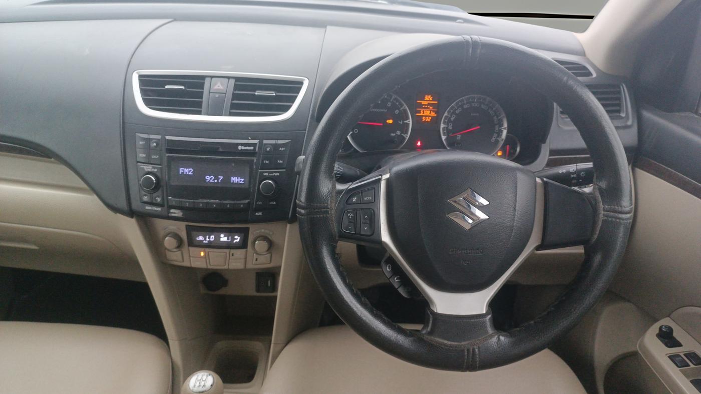 2016 Maruti Swift Dzire ZXI, Petrol, Manual, 57,081 km, Steering Wheel Close Up