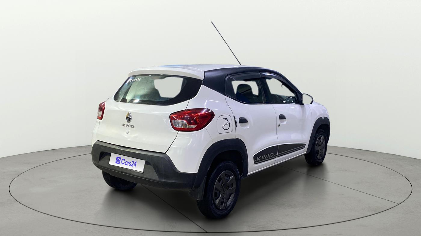 2019 Renault Kwid RXT 1.0 (O), Petrol, Manual, 82,637 km, Right Back Diagonal