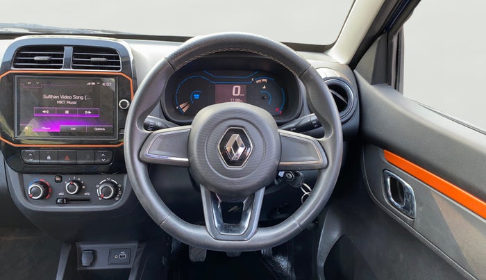 2021 Renault Kwid CLIMBER 1.0 (O), Petrol, Manual, 77,191 km, Steering Wheel Close Up