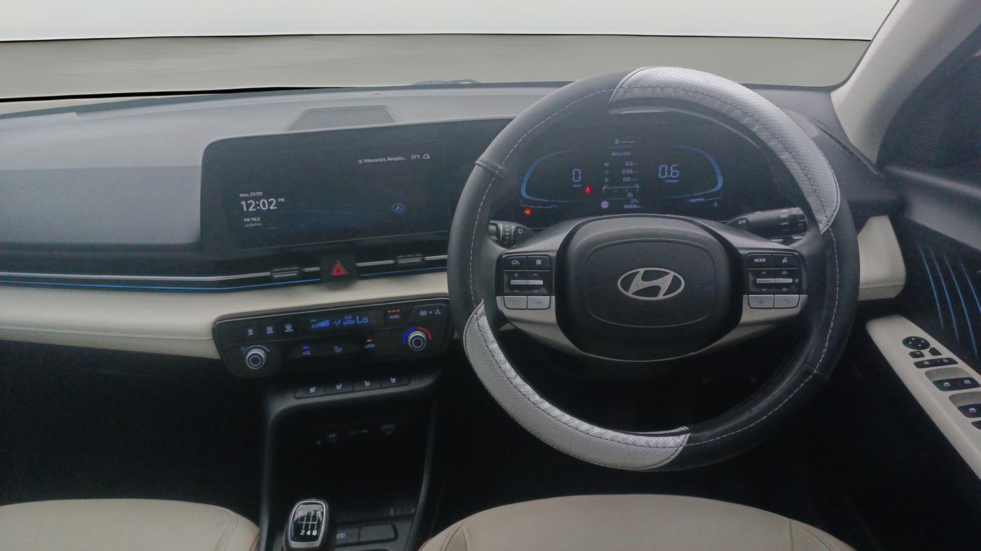 2023 Hyundai Verna SX (O) 1.5 MPI MT, Petrol, Manual, 34,307 km, Steering Wheel Close Up
