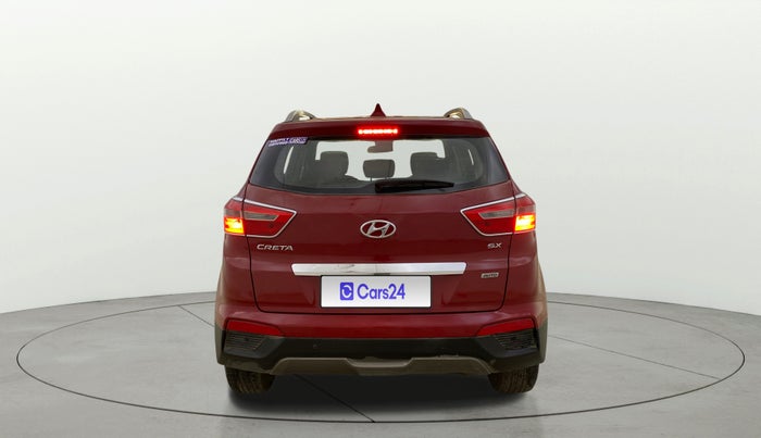 2016 Hyundai Creta SX PLUS AT 1.6 PETROL, Petrol, Automatic, 77,040 km, Back/Rear