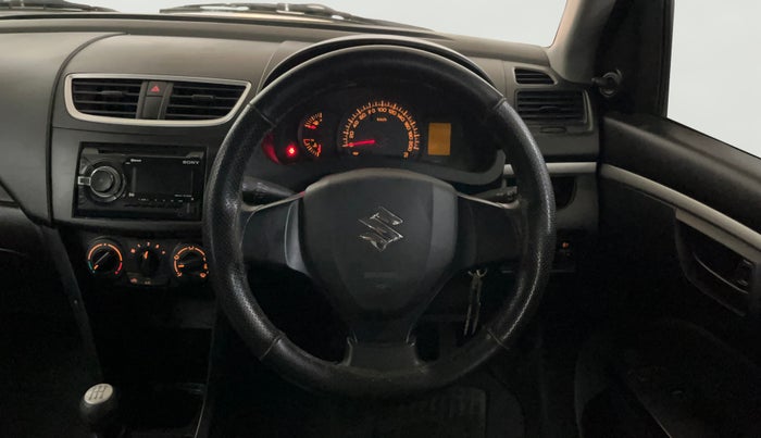 2017 Maruti Swift LXI (O), Petrol, Manual, 30,150 km, Steering Wheel Close Up