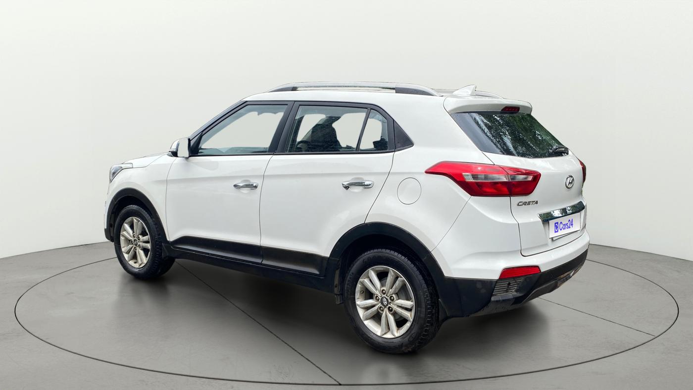 2016 Hyundai Creta SX PLUS 1.6 PETROL, Petrol, Manual, 53,363 km, Left Back Diagonal