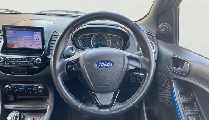 2019 Ford Figo Aspire TITANIUM BLU 1.2 PETROL, Petrol, Manual, 68,859 km, Steering Wheel Close Up