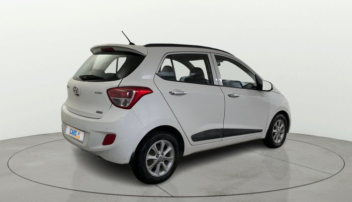 2014 Hyundai Grand i10 ASTA AT 1.2 KAPPA VTVT, Petrol, Automatic, 37,475 km, Right Back Diagonal