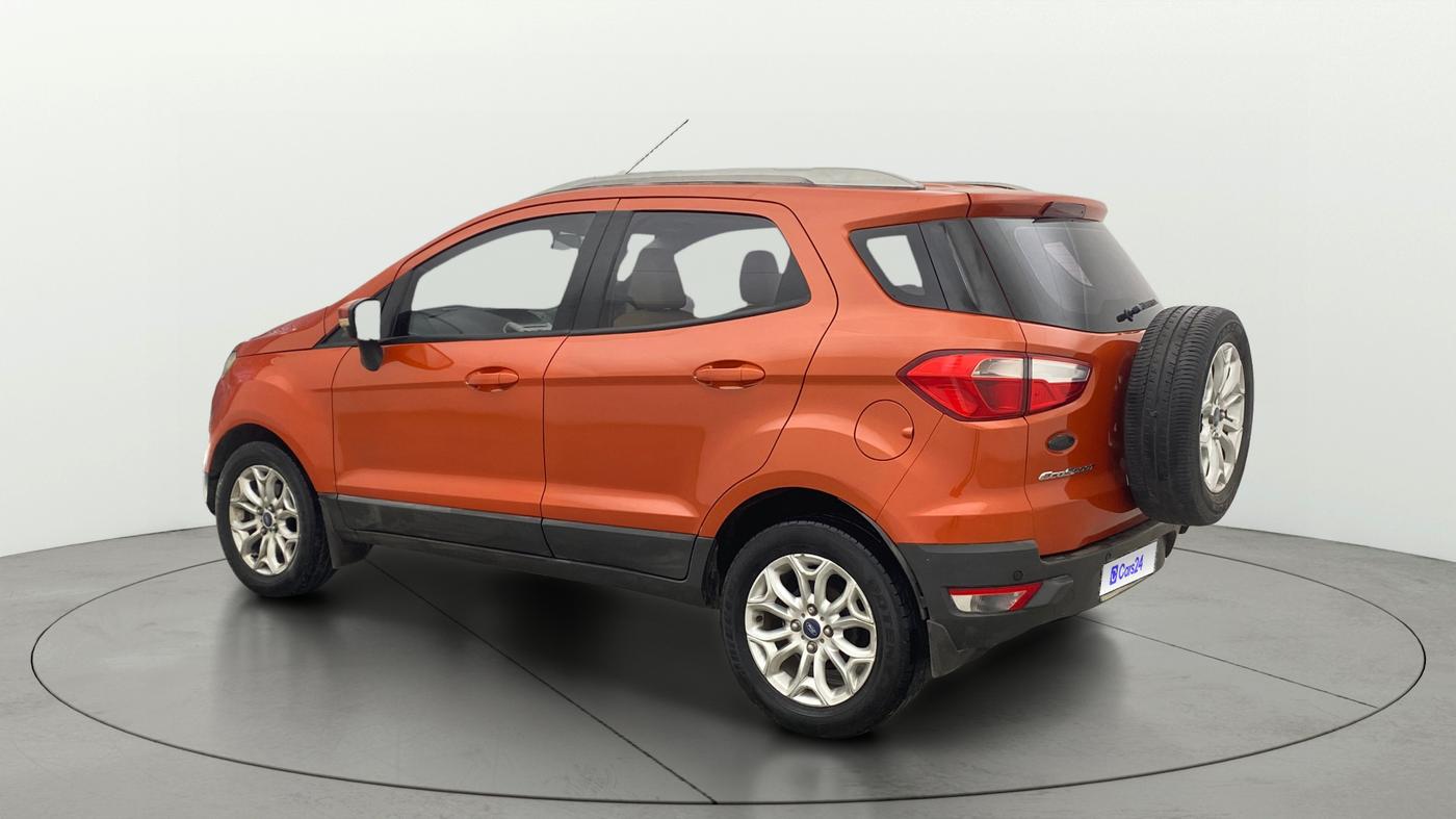 2013 Ford Ecosport TITANIUM 1.5L PETROL AT, Petrol, Automatic, 95,208 km, Left Back Diagonal