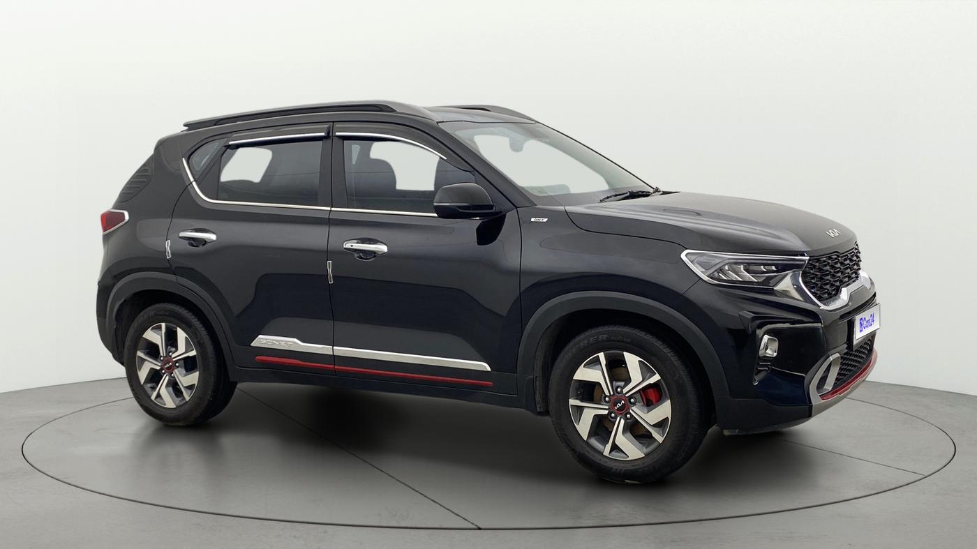 2022 KIA SONET GTX PLUS 1.0 IMT, Petrol, Manual, 18,195 km, Right Front Diagonal