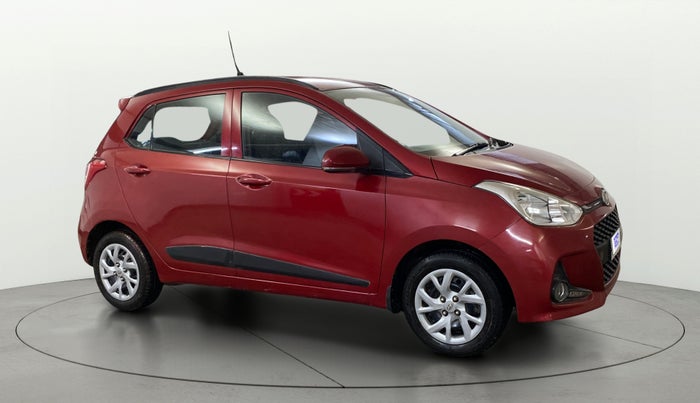 2019 Hyundai Grand i10 SPORTZ 1.2 KAPPA VTVT, Petrol, Manual, 51,691 km, Right Front Diagonal