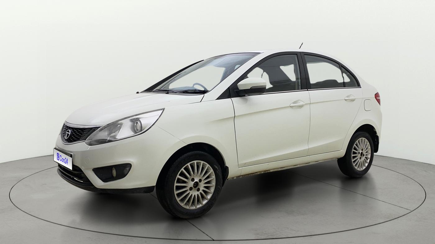 2016 Tata Zest XT PETROL, Petrol, Manual, 1,22,654 km, Left Front Diagonal