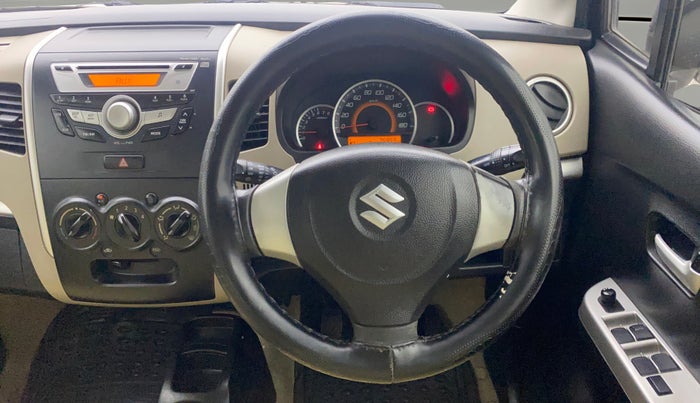 2014 Maruti Wagon R 1.0 VXI, Petrol, Manual, 75,905 km, Steering Wheel Close Up