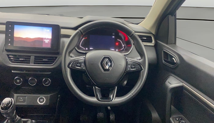 2021 Renault Kiger RXZ MT, Petrol, Manual, 18,089 km, Steering Wheel Close Up