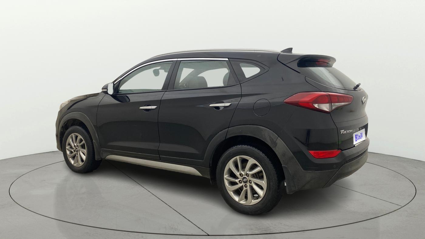 2017 Hyundai Tucson 2WD MT PETROL, Petrol, Manual, 1,03,161 km, Left Back Diagonal
