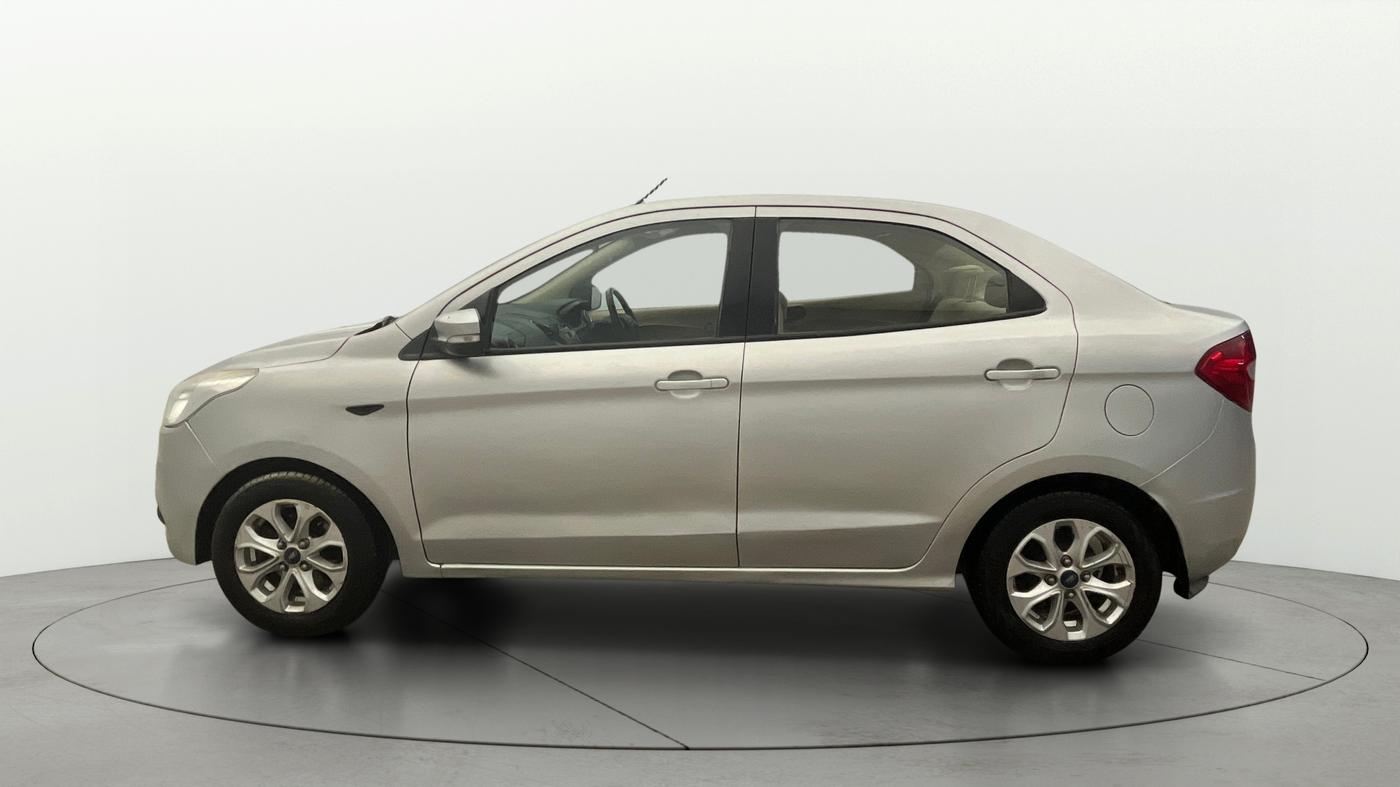 2017 Ford Figo Aspire TITANIUM 1.2 PETROL, CNG, Manual, 80,166 km, Left Side