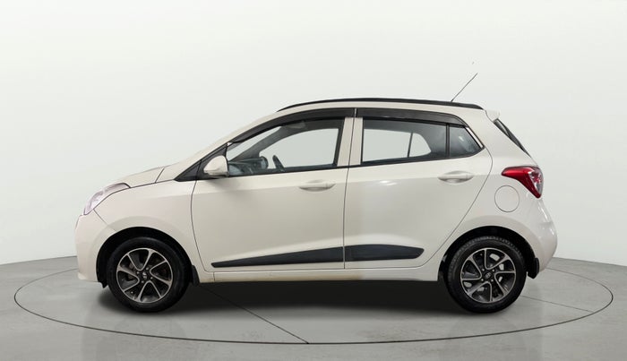 2017 Hyundai Grand i10 SPORTZ (O) AT 1.2 KAPPA VTVT, Petrol, Automatic, 24,817 km, Left Side