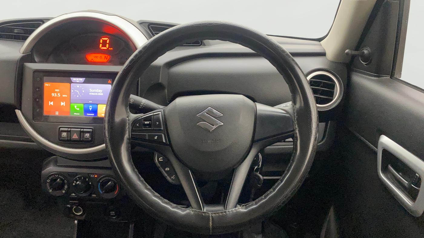 2021 Maruti S PRESSO VXI PLUS AMT, Petrol, Automatic, 48,989 km, Steering Wheel Close Up